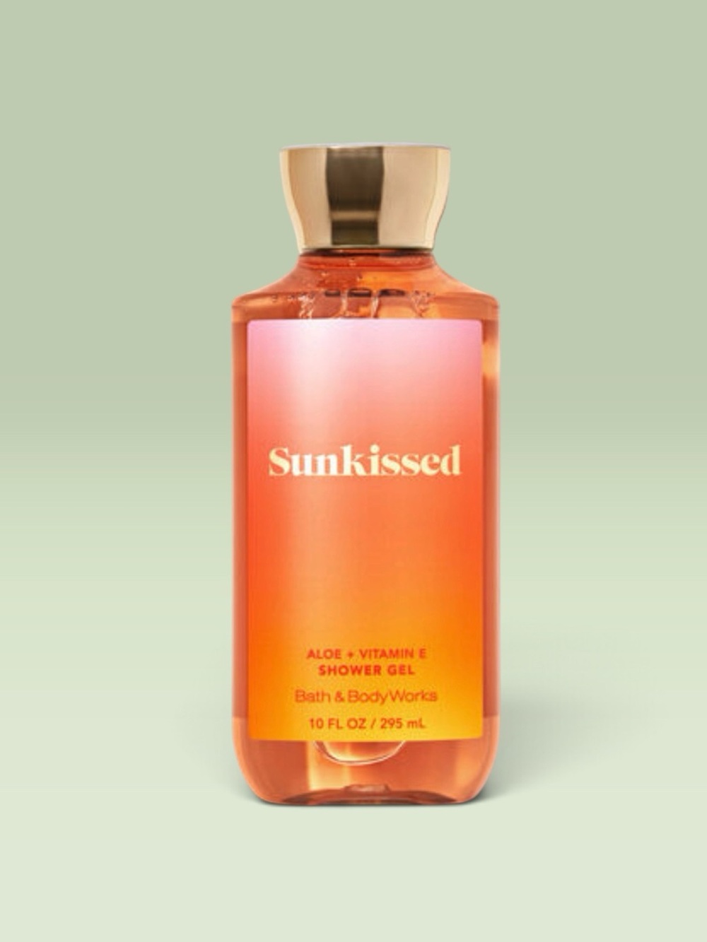 Bath & Body Works Sunkissed Shower Gel - Orange & Gold Accents